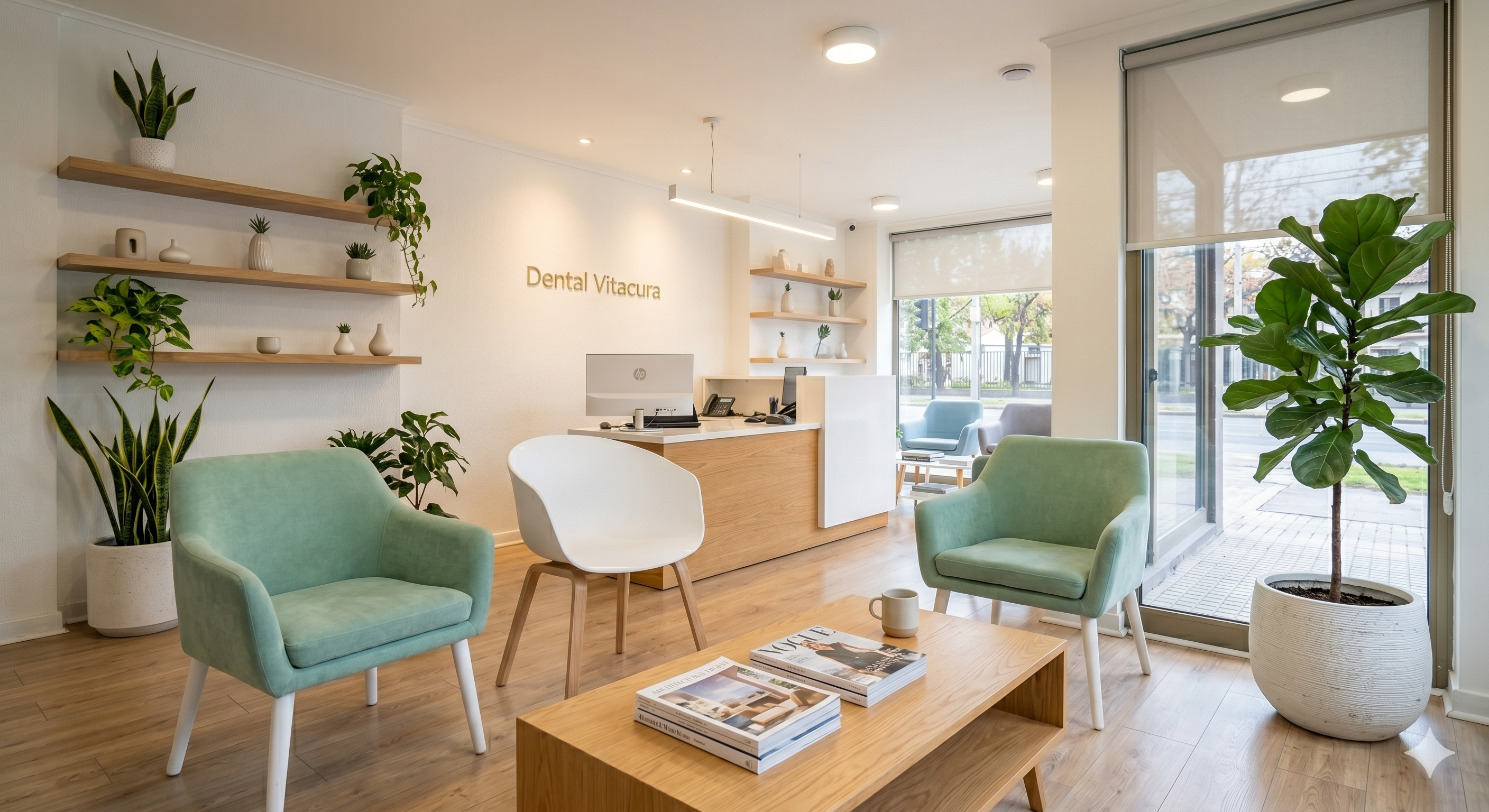 Sala de espera Norluc Dental